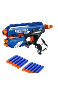 Nerf Sünger Mermi Atan Hot Fire Nişancı Oyuncak Tabanca