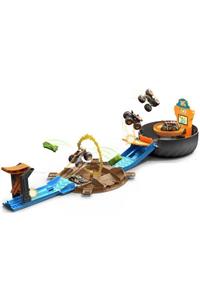 HOT WHEELS Monster Trucks Akrobası Tekerleği Oyun Seti Gvk48