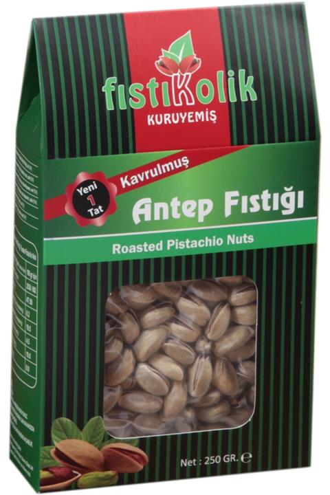 Fıstıkkolik Kavrulmuş Tuzlu Antep Fıstığı 250 Gr