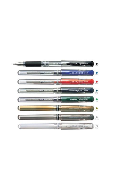 UNİBALL -ball Signo Broad Imza Kalemi Siyah