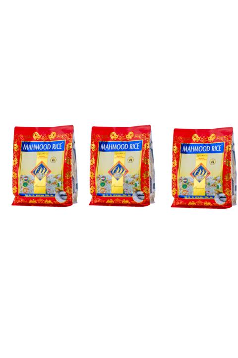 Mahmood Rıce Mahmood Rice Şekersiz Basmati Pirinç 900 gr X 3