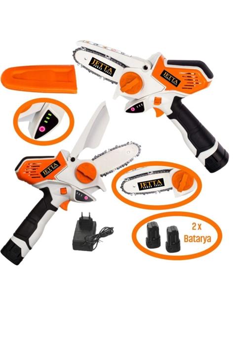 Jetta Power Tools Jetta Power Akülü Bıçkı Ağaç Kesme Dal Kesme Makinası