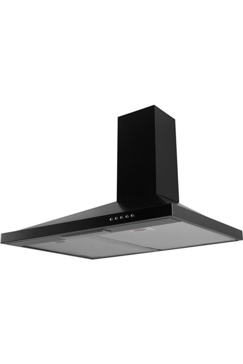 White Daisy Gusto Siyah Piramit Davlumbaz