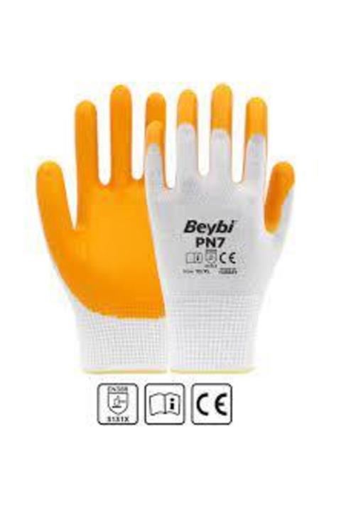 Beybi Pn7 12 Çift Toptan Fiyatına 10 Beden Işçi Inşaat Ve Bahçe Eldiveni