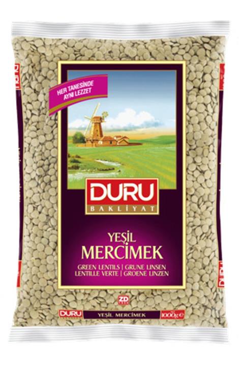 Duru Bulgur Yeşil Mercimek 1000g