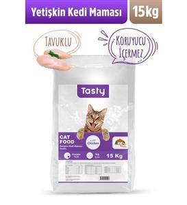 Tasty Tavuklu Yetişkin Kedi Maması 15 kg