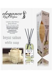 Elegance vip Perfume Beyaz Sabun Reed Diffuser Bambu Çubuklu Oda Kokusu (110 ML) Banyo Ve Wc Için Mükemmel Seçim