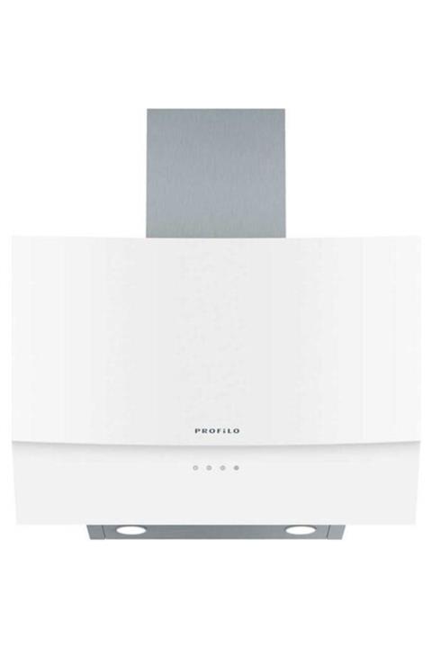 Profilo Dve6g520 Yatay Camlı Beyaz Ankastre Davlumbaz