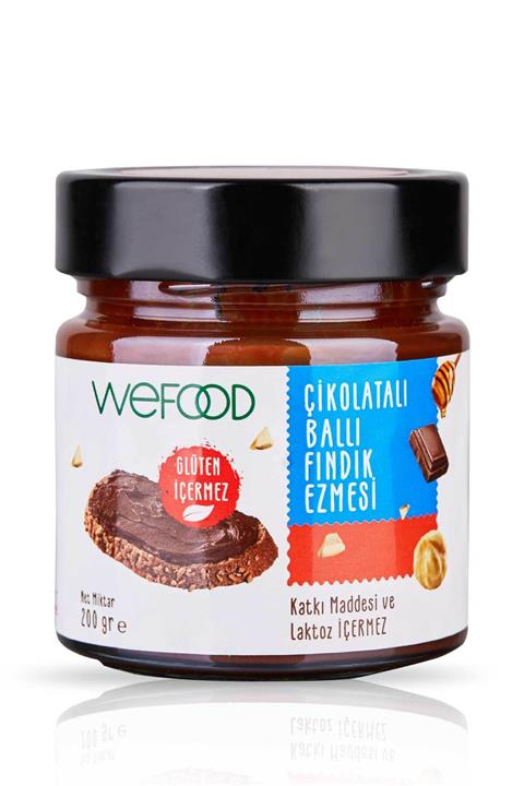 Wefood Çikolatalı Ballı Fındık Ezmesi 200 gr
