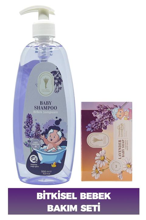Dr. Lavender Lavanta Yağlı Bitkisel Bebek Şampuanı 500 Ml + Bitkisel Bebek Sabunu 100 Gr Lavanta Set