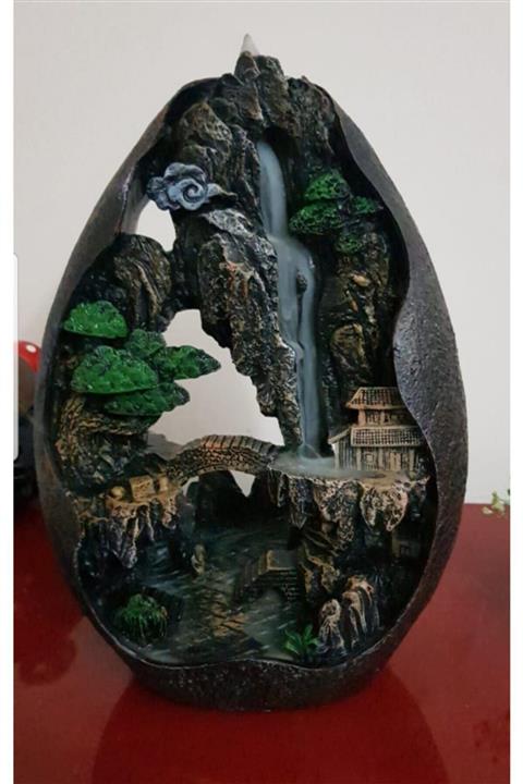 ivtasarim 33 Cm Dağ Mistik Geri Akış Tütsülük