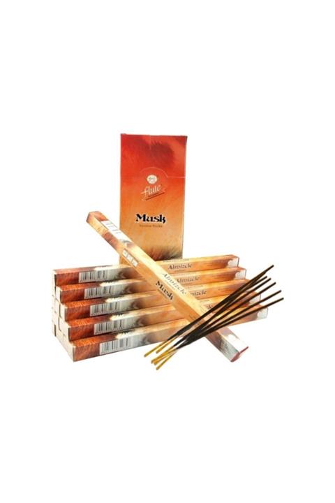 Flute Musk Tütsü Taze Ve Organik 1adet 20 Cubuk