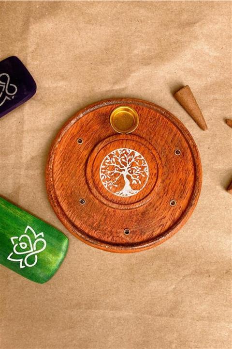 bercest520 Yuvarlak Hayat Ağacı Konik Tütsülük