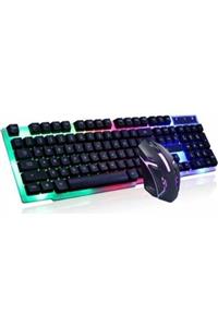 Polygod Rgb Oyuncu Klavye Ve Mouse Set..