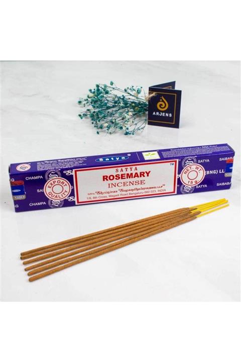 satya Rosemary (biberiye) Aromalı Masala Stick Tütsü