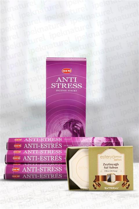 Hem Tütsü Hem Anti Stress 6 Lı Tütsü Ve Esterya Plus Zeytinyağlı Sabunu