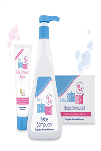 Sebamed Bebek Seti (500ml Şampuan + 100ml Pişik Önleyici  + 100gr Kompat Sabun)