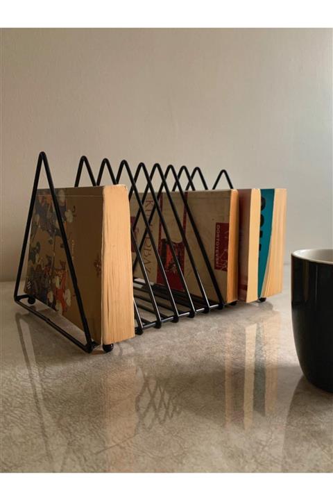 MSAĞWOODS Ofis Çalışma Masası-odası Masaüstü Bölmeli Kitaplık Düzenleyici Organizer Hediyelik Eşya Roman