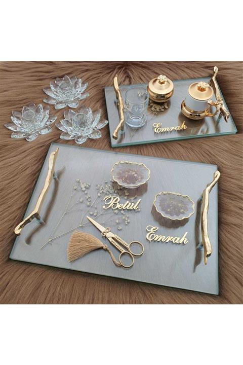 Masal Perisi Yeni Nişan Tepsisi Takımı