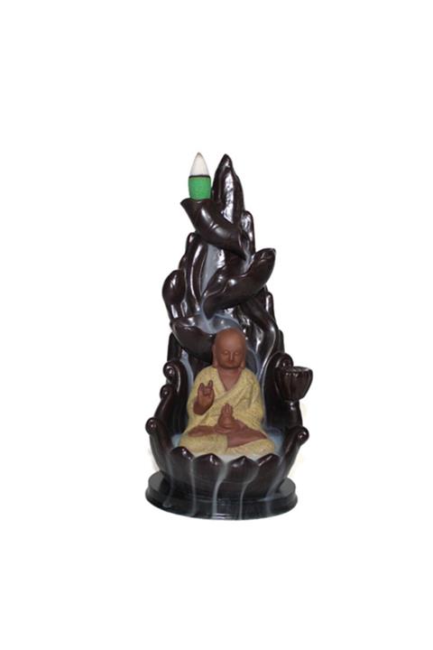 Hediye Sahibi Buda Tasarımlı Geri Akışlı Tütsülük