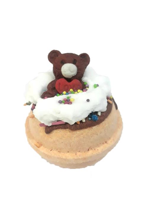 Beja Naturel - Bubble-y Bear Bath Bomb (sakız Kokulu Banyo Ve Nem Topu)