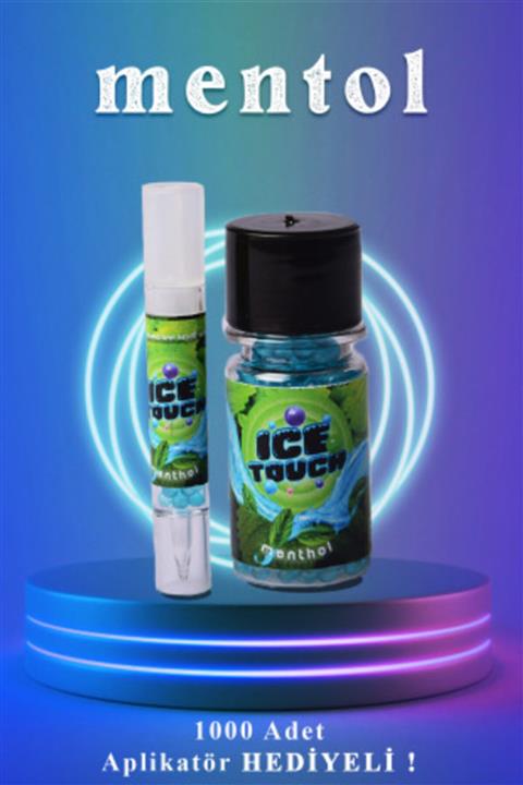 ice touch Mentol Türkiye Ice Touch Mentol Topu 1000 Adet + Aplikatör Hediye