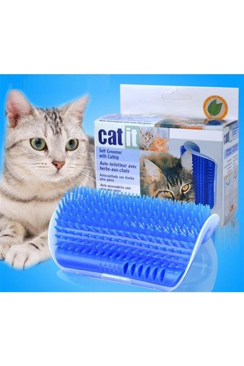 DIGERUI Catit Kedi Kaşınma Aparatı Mavi