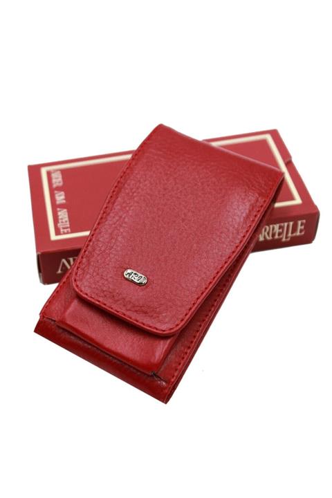 GUZIDEN Hakiki Deri Sigaralık 001 Kırmızı