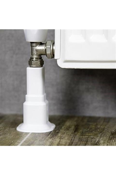 FANISI Ayarlı Tekli Beyaz Boru Petek Radyatör Gizleme Aparatı