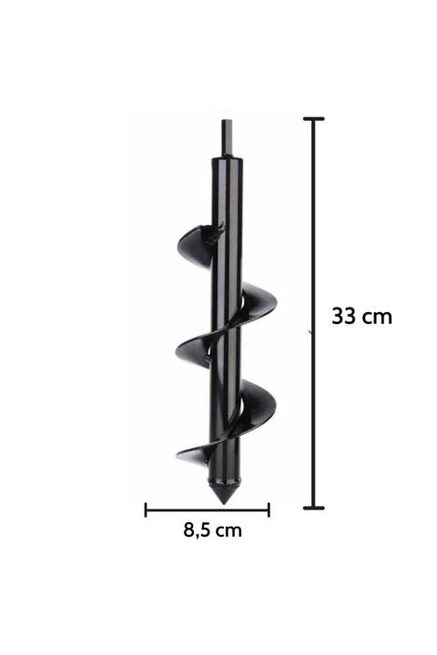 Trend Avenue Matkap Ucu Burgu Aparatı Bahçe Toprak Delici Gübre Tohum Karıştırıcı Bitki Fide Çiçek Fidan Ekimi