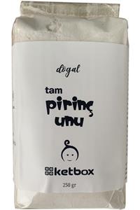 ketbox Katkısız Doğal Tam Pirinç Unu +6 Ay 250gr