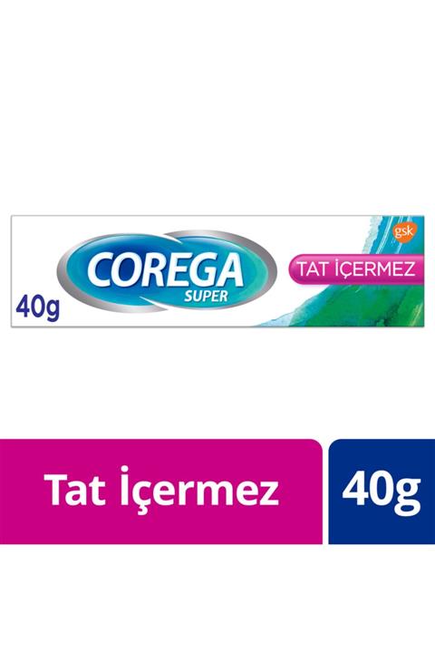 Corega Tat Içermez Diş Protez Yapıştırıcı Krem 40 Gr