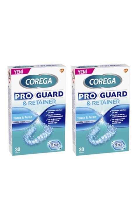 Corega Proguard & Retainer Diş Apartı Temizleyici Tablet 60'lı