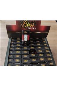 boss filtre Slim 48'li Box İnce Pamuk Sünger Filtre