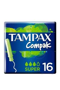 TAMPAX Compak Süper Tampon 16 Adet