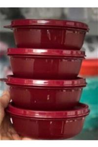 Tupperware Mürdüm Şeker Kap 300 Ml Saklama Ve Buzdolabı Kabı 4 Lü