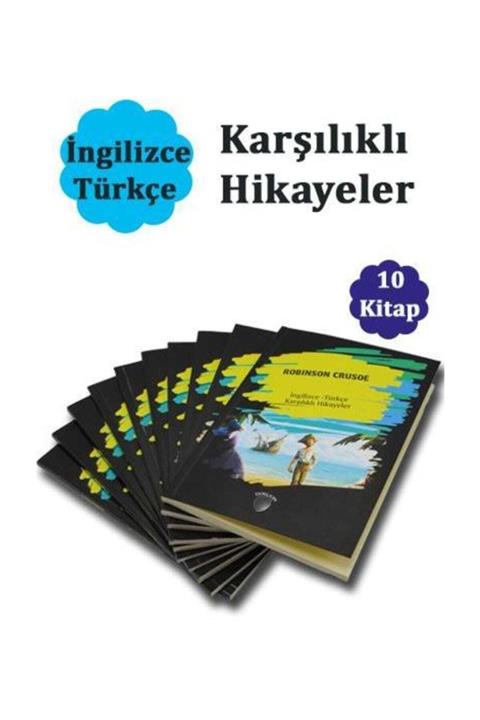 Dorlion Yayınevi İngilizce - Türkçe Karşılıklı Hikayeler - 10 Kitap