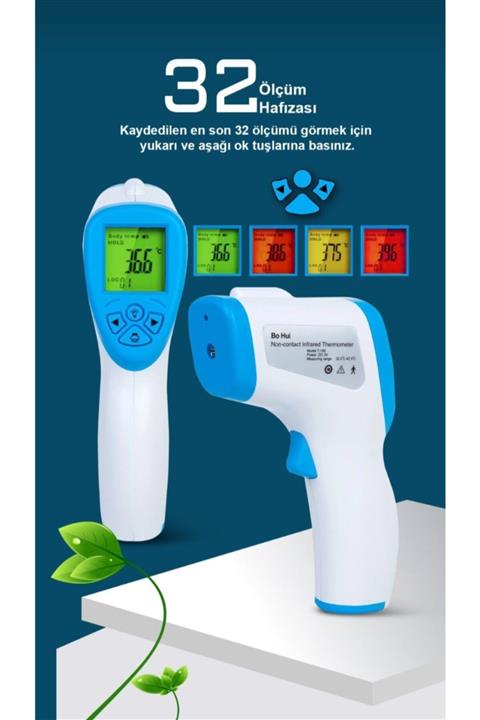 MR52 - Bou Hui Infrared Dijital Temassız Ateş Ölçer