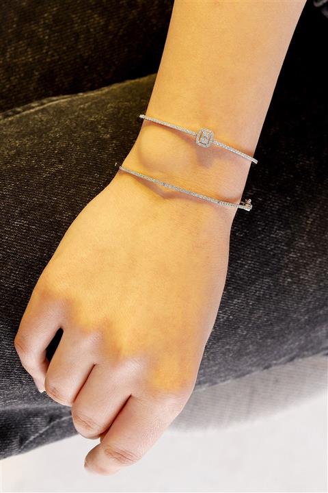 MİLET KUYUMCULUK Pırlanta Su Yolu Bileklik