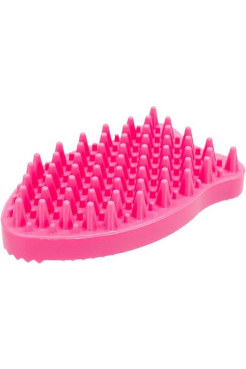 Trixie Kedi Masaj Fırçası, Silikon, 7x11cm, Pembe
