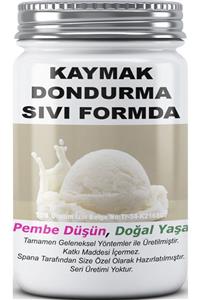 SPANA Kaymak Dondurma Sıvı Formda Ev Yapımı Katkısız 330gr