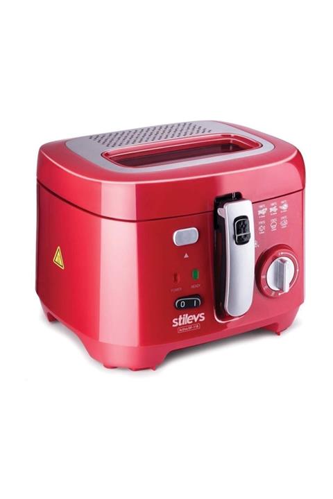 Stilevs Kırmızı Gri Actıva Df-118 Fritöz