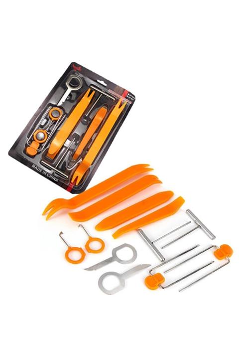 Carmid Oto Döşeme Ön Panel Teyp Sökme Aparat Takımı Profosyonel