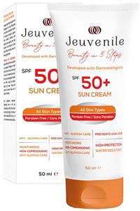 Jeuvenile Spf 50+ Leke Karşıtı Yüksek Koruma Güneş Bakım Kremi 50 Ml