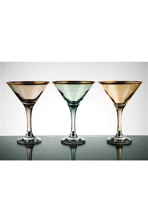 Paşabahçe 6 Adet  Renkli Dondurmalık 220 ml 13.5 cm