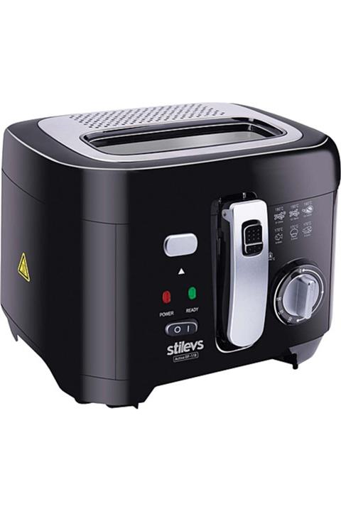 Stilevs Active Df-118 Fritöz - Siyah&gri Siyah/gri