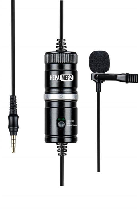 HepaMerz Hepa Merz Hm1 Youtuber Yaka Mikrofonu Kamera Pc Telefon (Android-ios)