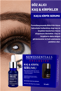 New Essentials Kaş Kirpik Serumu 10 ml 8682079030090