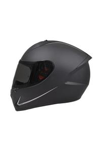 MT Helmets Mt Kask Stınger Solıd Matt Black Motosiklet Kaskı