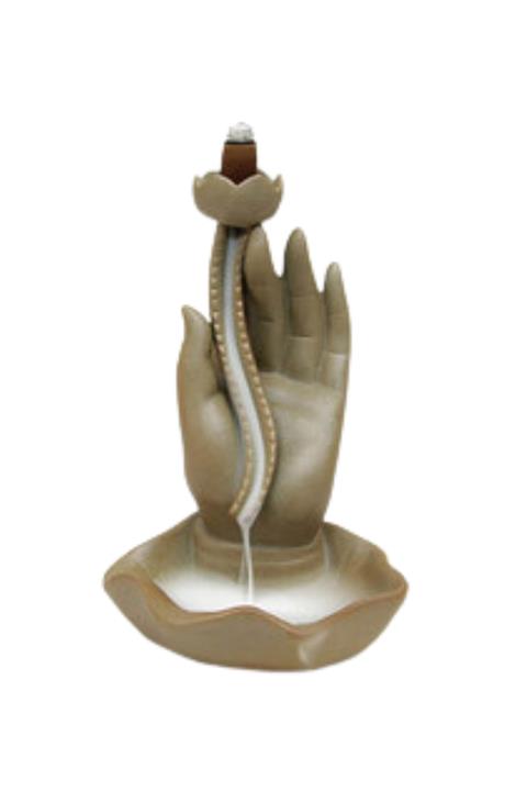 MNK Home Geri Akışlı Tütsülük Buhurdanlık El Seramik